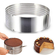 Форма для торта регулируемая &quot;Cake Slicing Tool&quot; 16-20 см - Форма для торта регулируемая "Cake Slicing Tool" 16-20 см