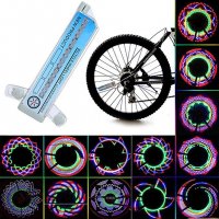 Светодиодная подсветка для велосипедного колеса 32 рисунка Hot Wheels MINI 16 LED, для велосипеда, 16,5 х 6,5 см