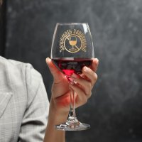 Бокал для вина "Запрещать запрещено", 350 мл