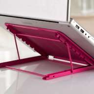 Складная металлическая подставка для ноутбука и планшета Base Flat Table, регулируемая - Складная металлическая подставка для ноутбука и планшета Base Flat Table, регулируемая